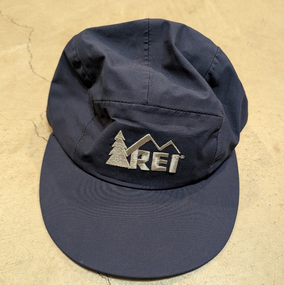 REI x Vasque Gore-Tex Hat Navy Strap Back Waterproof